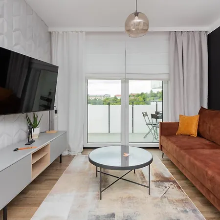 Modern Apartment With Balcony And Parking In Gdansk By Noclegi Renters Exterior photo