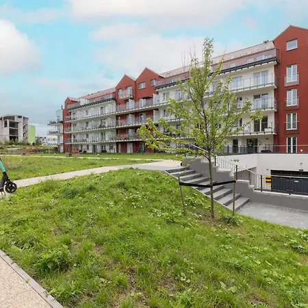 Modern Apartment With Balcony And Parking In Gdansk By Noclegi Renters Exterior photo