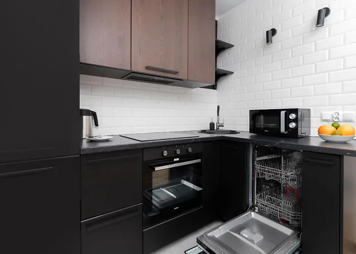 Modern Apartment With Balcony And Parking In Gdansk By Noclegi Renters