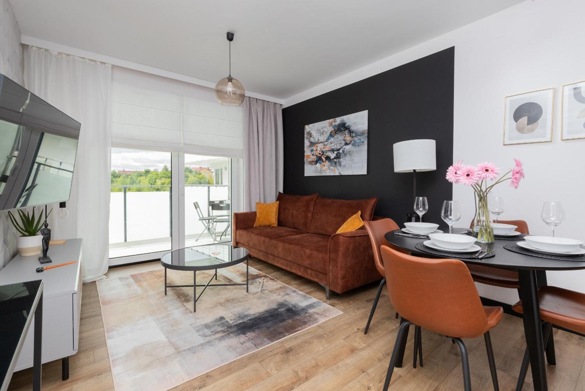 Modern With Balcony And Parking In By Renters Apartment Gdansk
